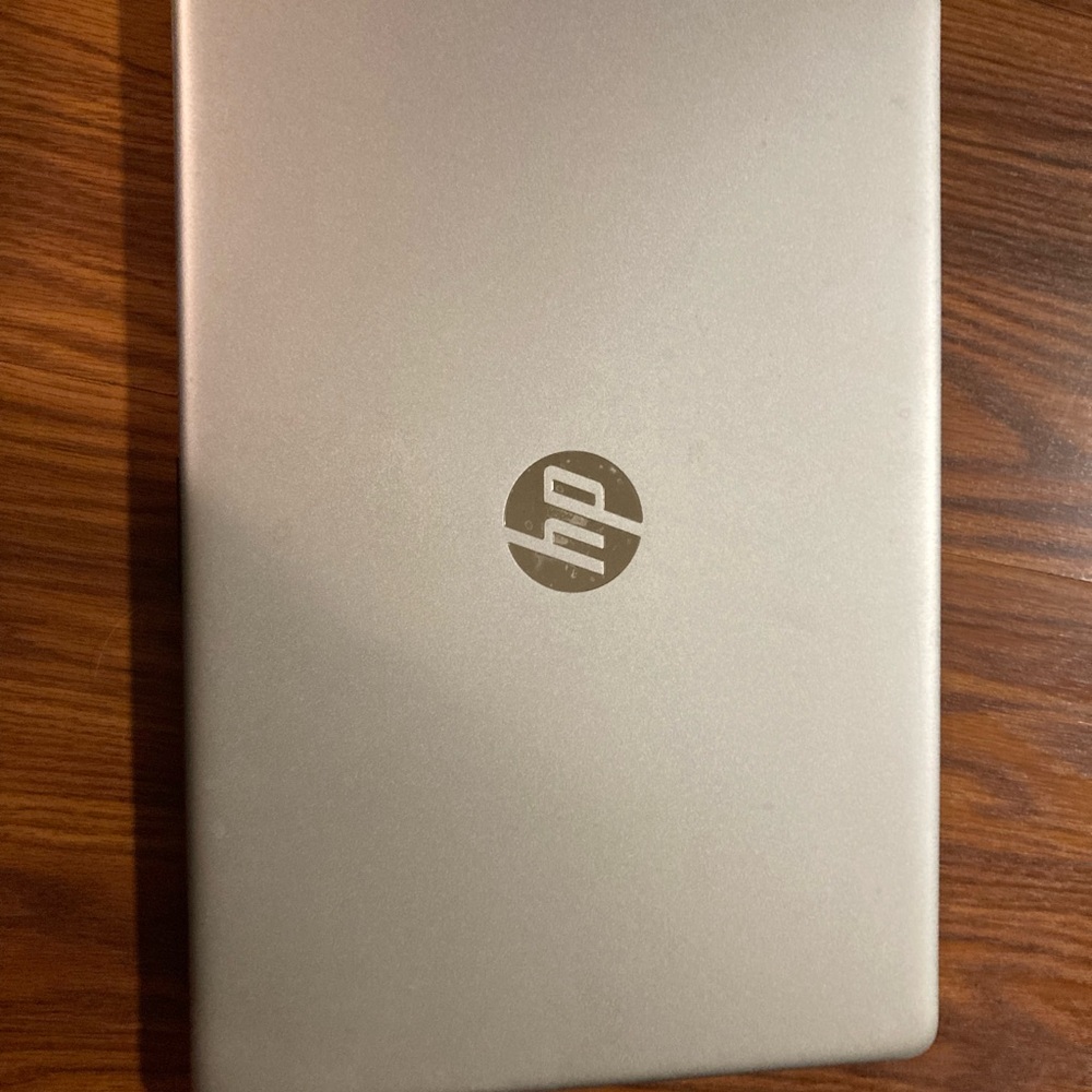 HP Metallic Silver Laptop